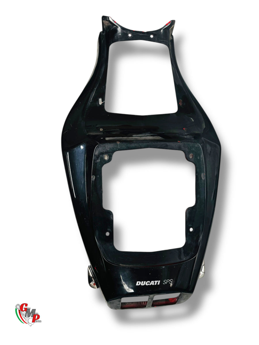 Carenado trasero biplaza negro - Ducati