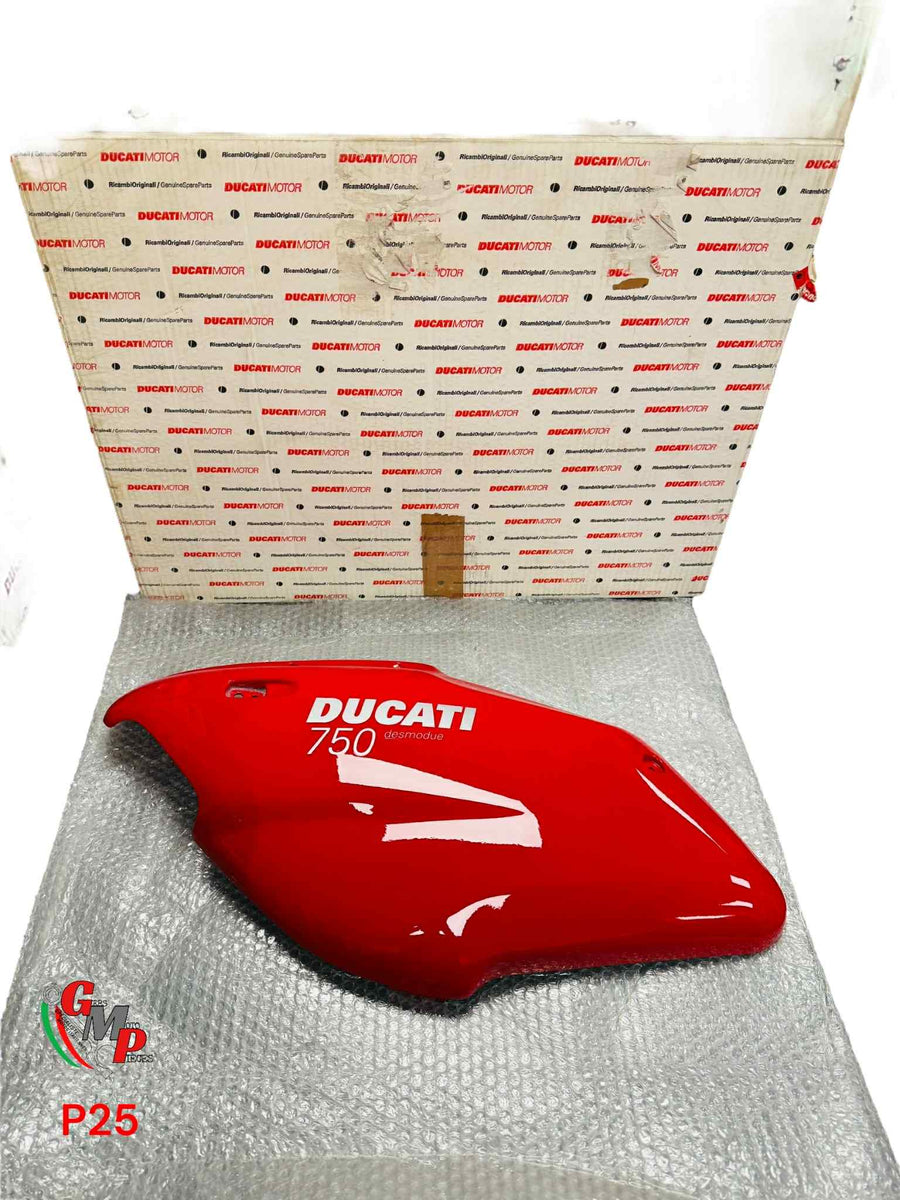 Flanco semicarenado izquierdo rojo NUEVO - Ducati