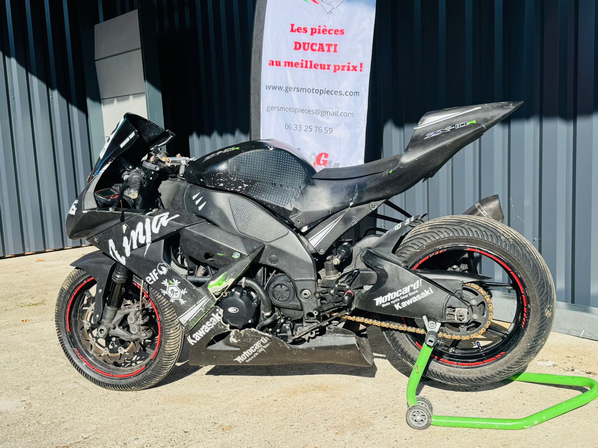 Kawasaki ZX10R 2009 PISTE