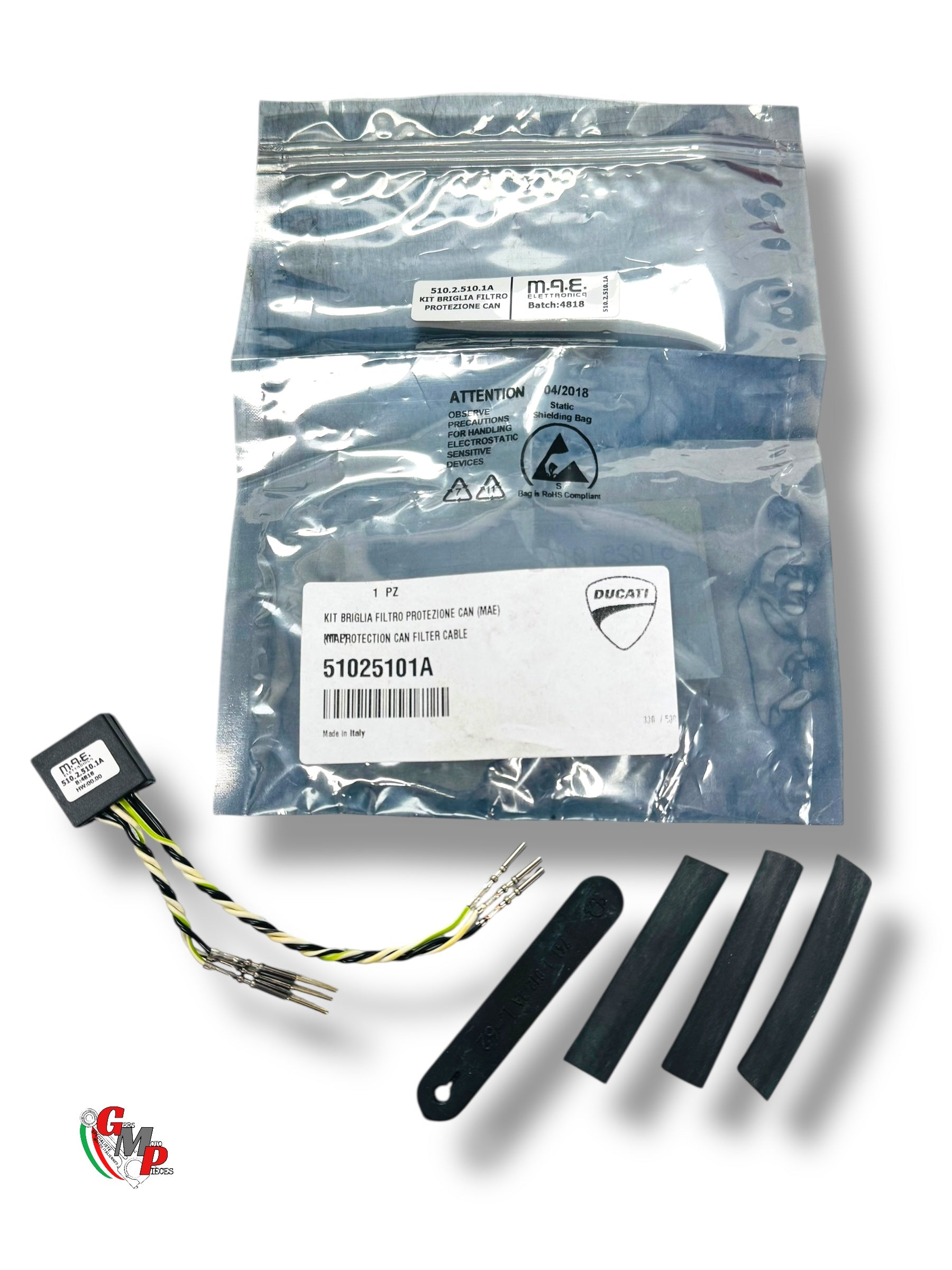 Kit de protección de filtro de cableado CAN NUEVO - Ducati