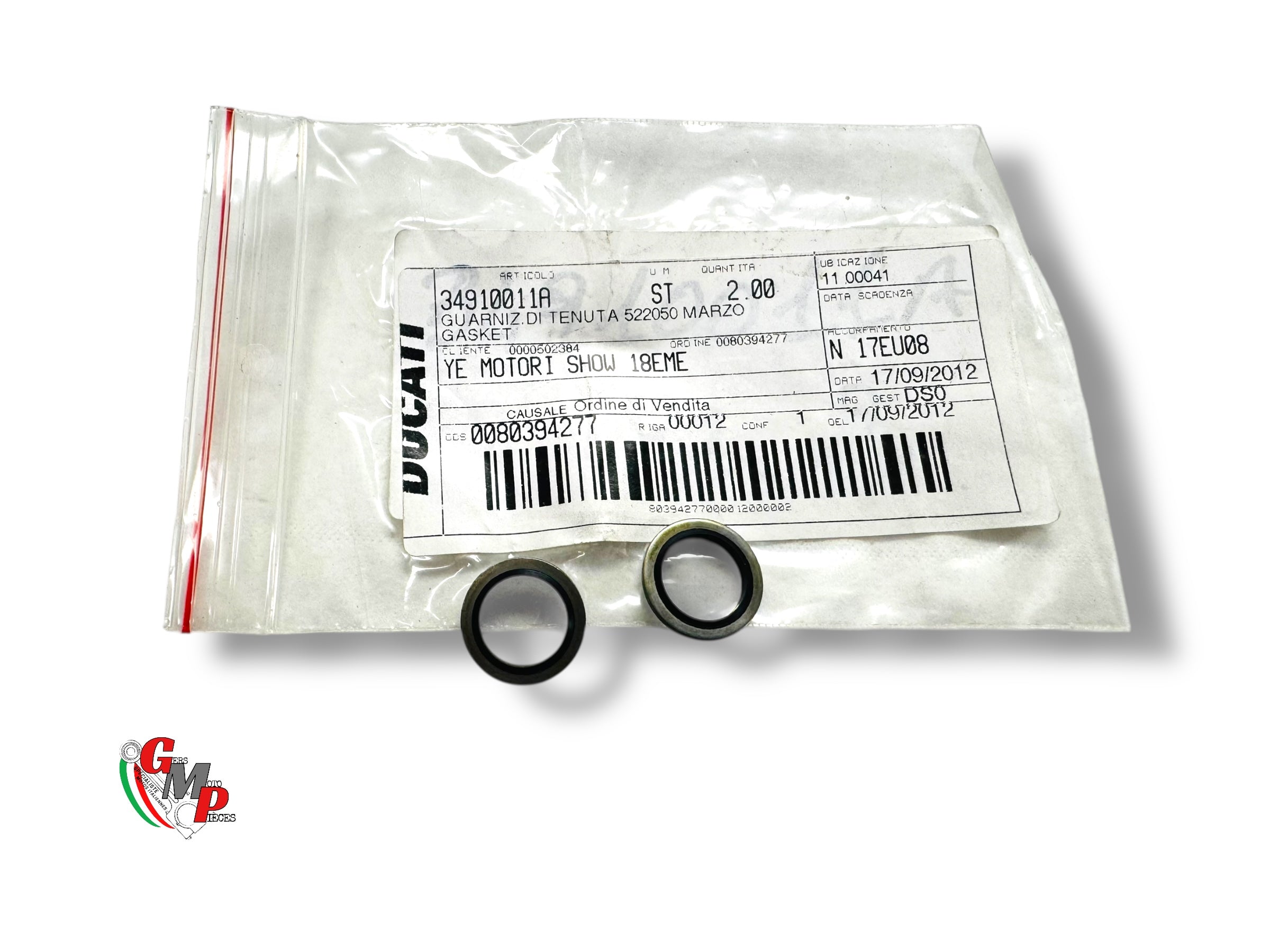 Joint NEUF Vis Inférieur - Ducati