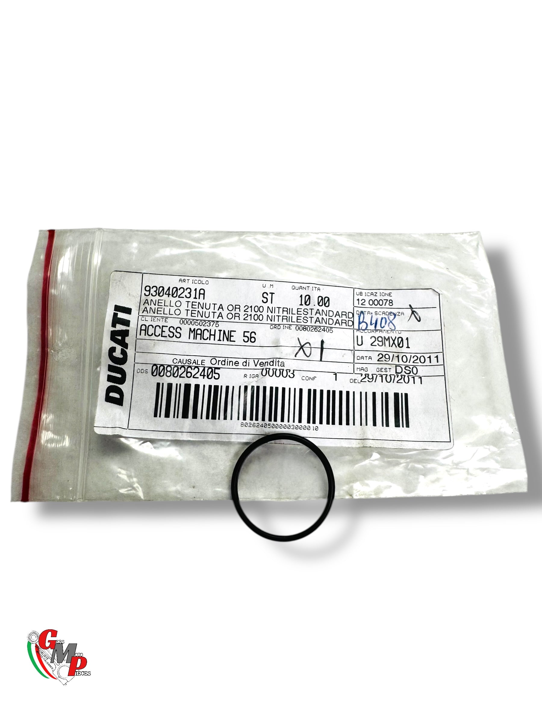 Joint Torique Entretoise Pignon Sortie De Boîte NEUF - Ducati