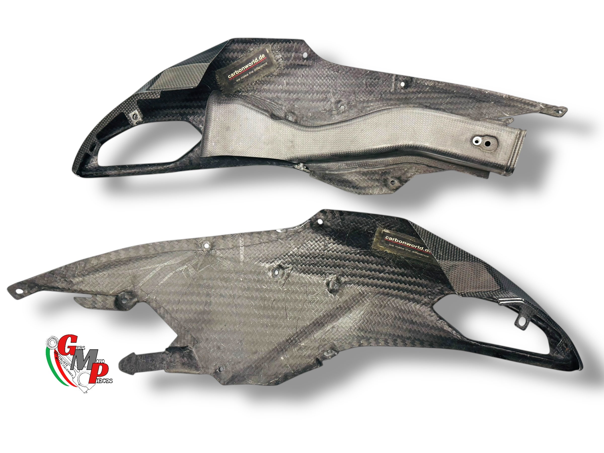 Paire de convoyeurs carbone - Ducati