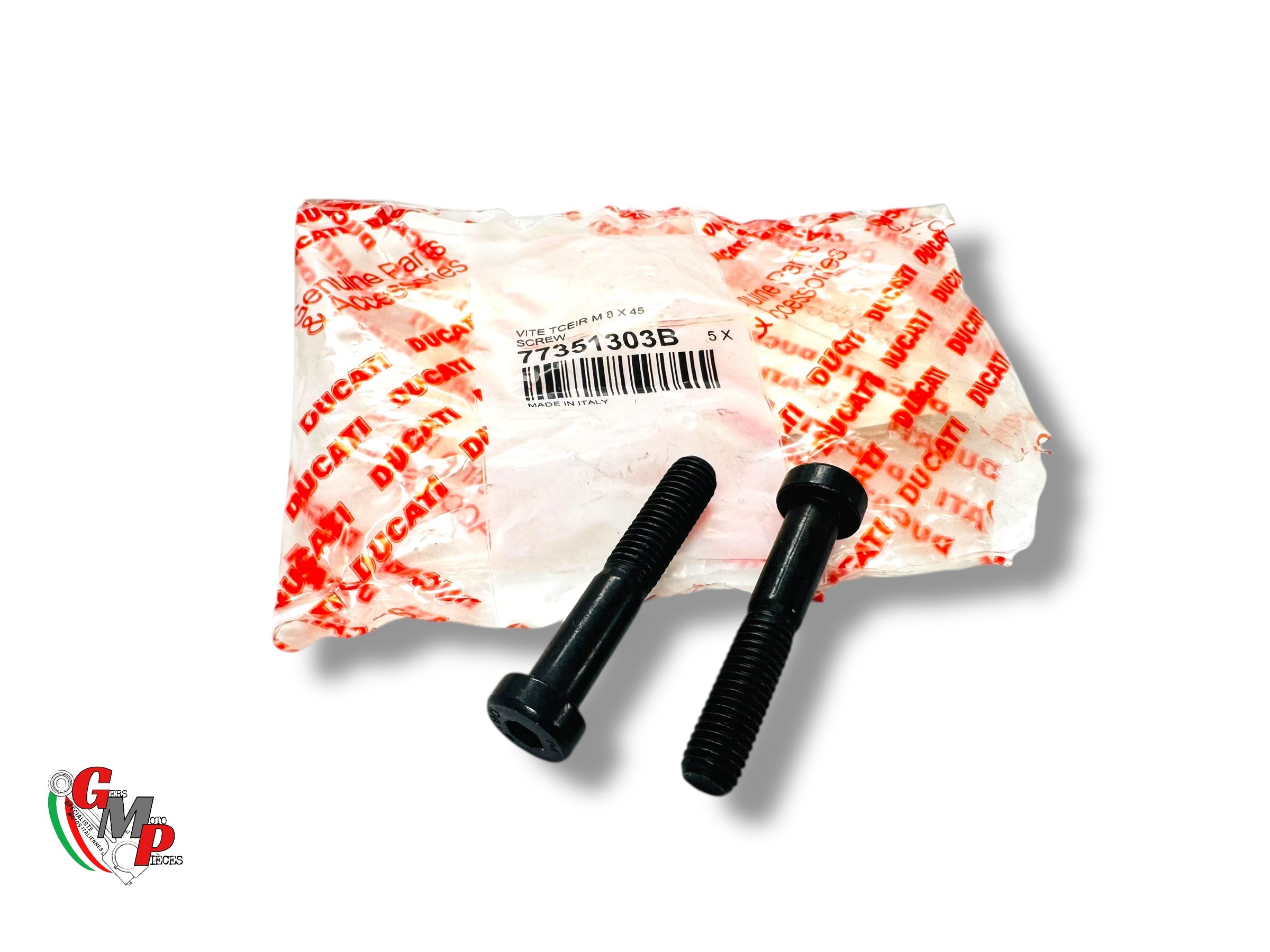 Vis fixation échappement TCEIR M8X45 8.8 NEUF - Ducati