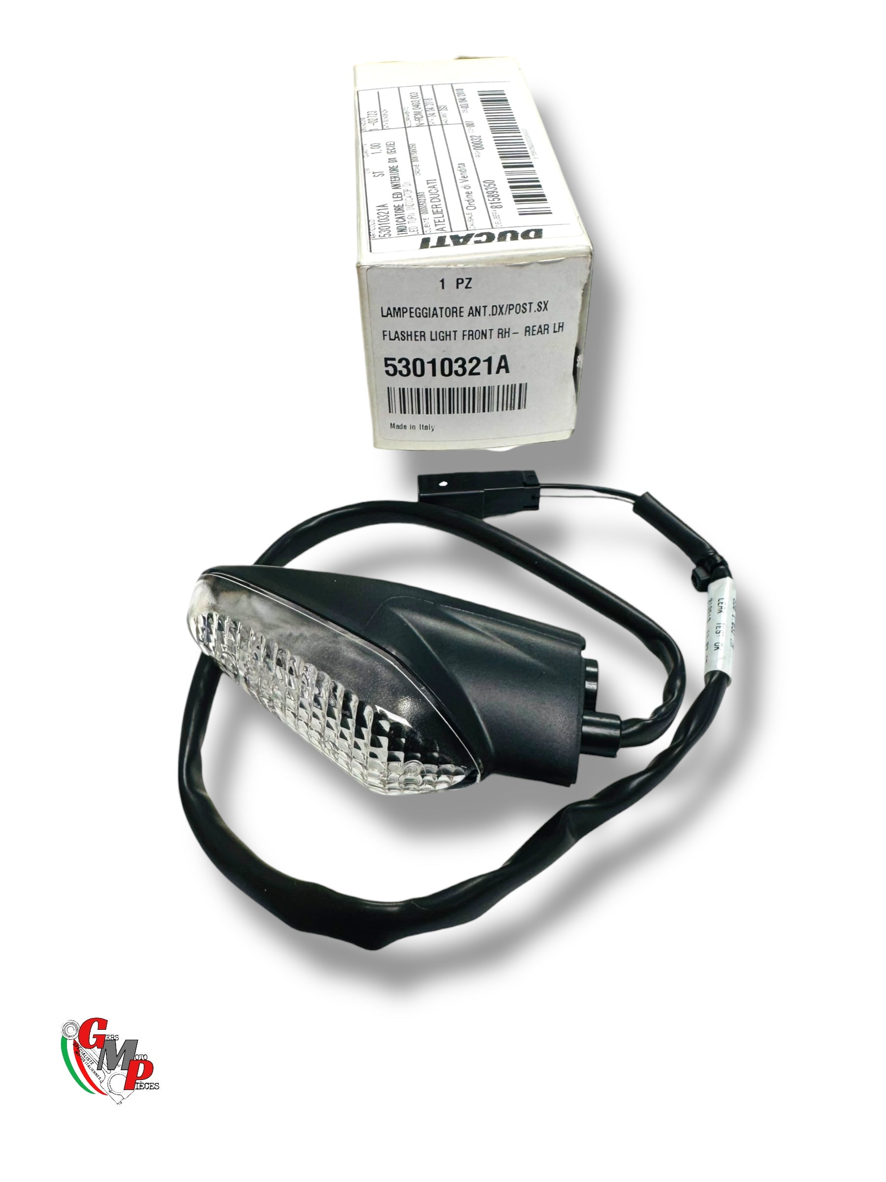 Par de intermitentes delanteros LED originales - Ducati monster 1200 scrambler 1100 XDiavel Streetfighter v4 Hypermotard 939 cor finale