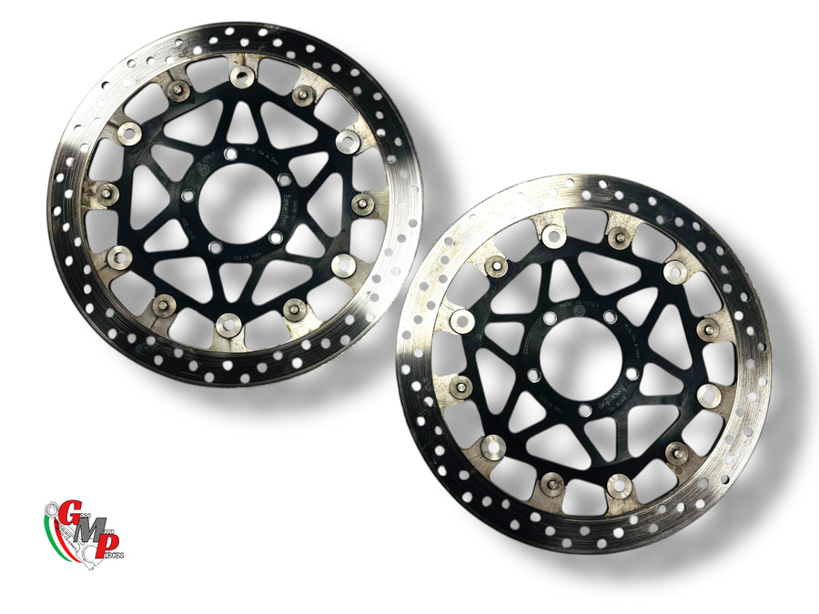 Par de Discos de Freno Delanteros - Ducati