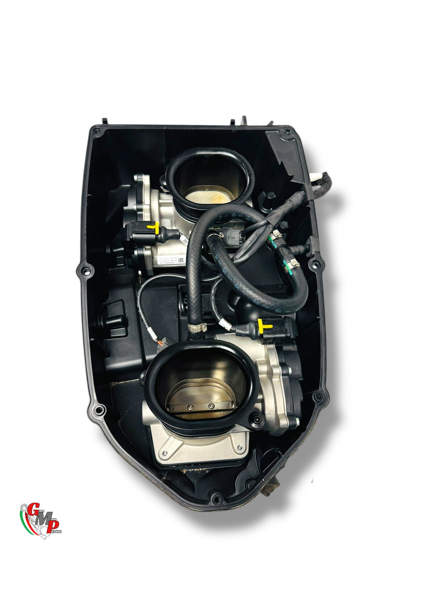 Caja de aire con raíl de inyección completo - Ducati