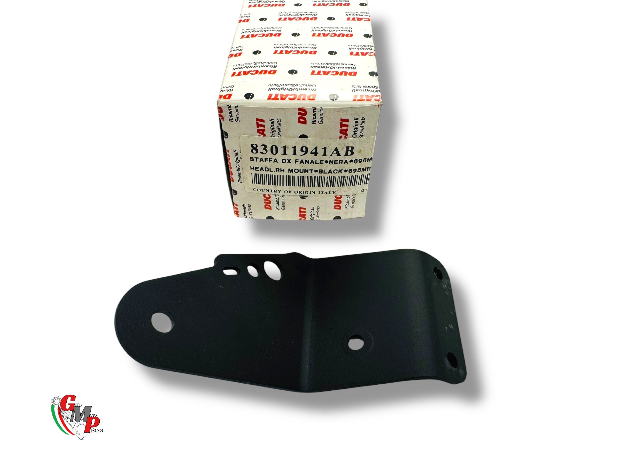 Par de soportes para faros delanteros negros - Ducati