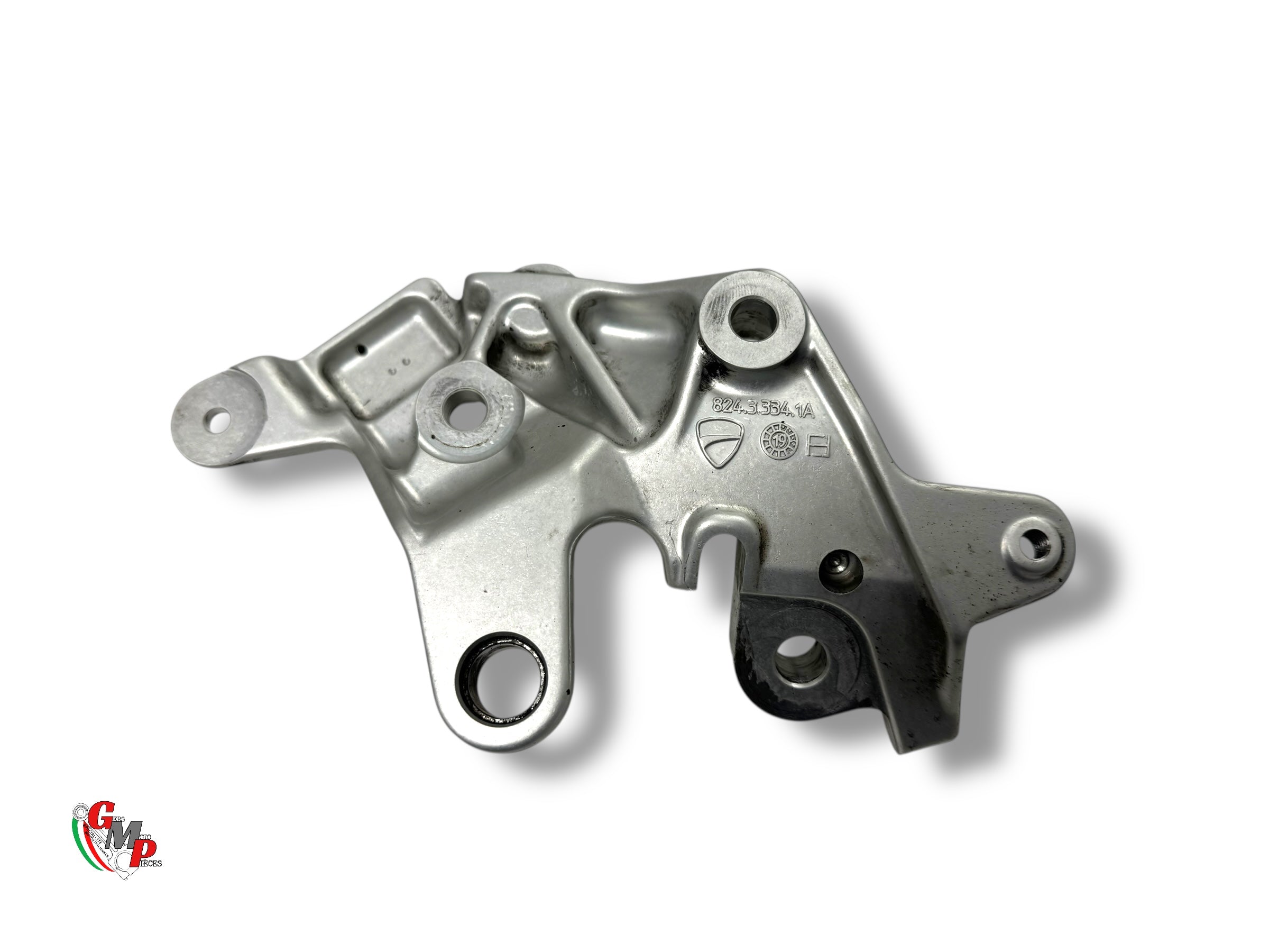 Placa de reposapiés izquierdo con reposapiés - Ducati