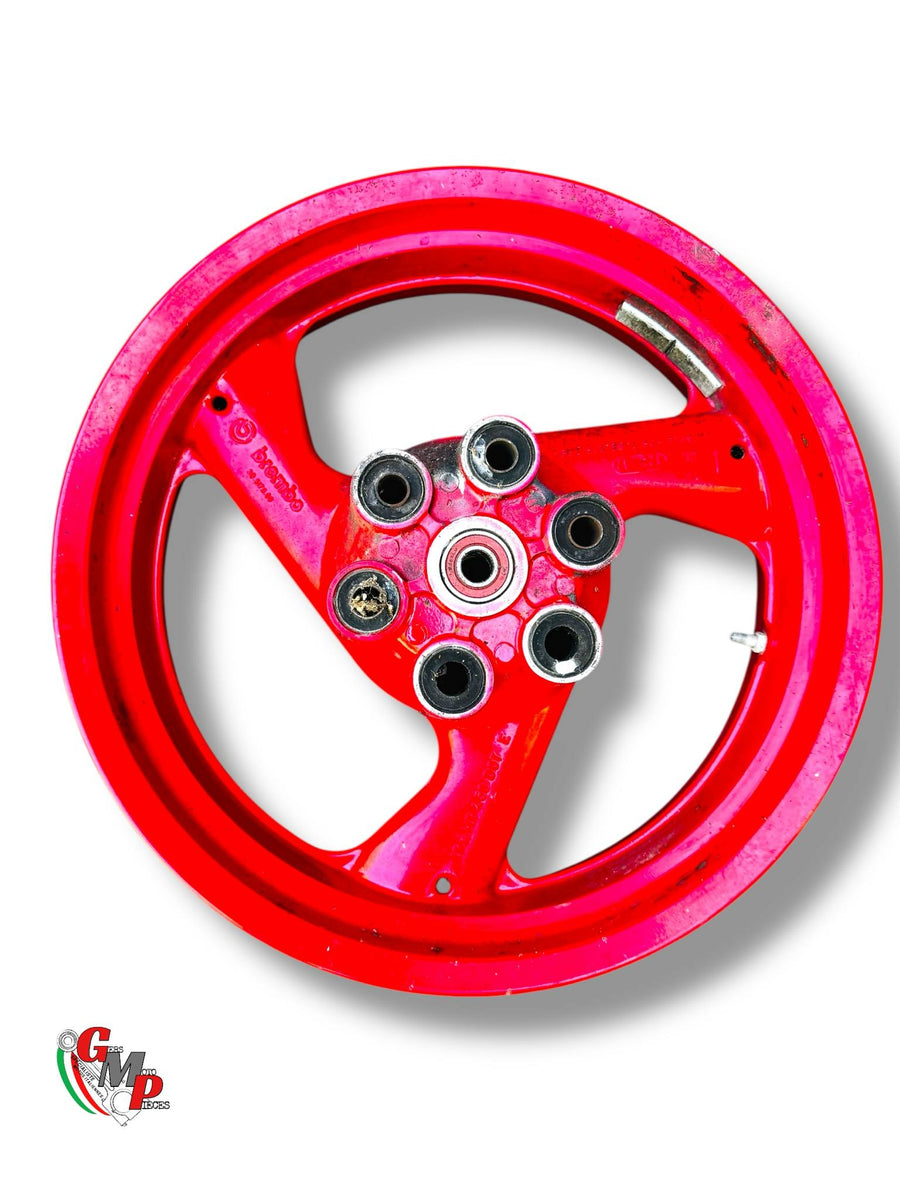 Llanta trasera roja de 4.5" - Ducati
