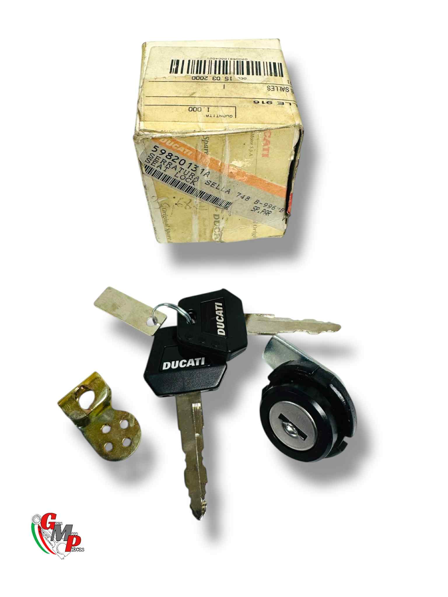 Cerradura de sillín con llaves NUEVA - Ducati