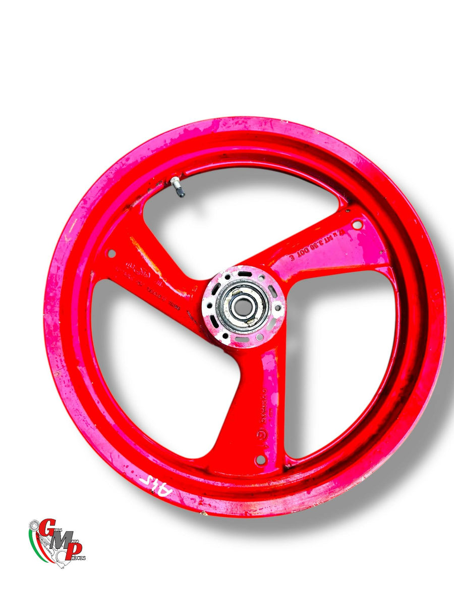 Llanta delantera roja eje pequeño - Ducati Monster 600 750 900 Supersport 600 750 900 SBK 888