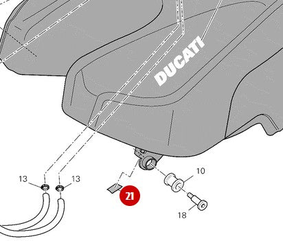 Retén de aceite de horquilla de diámetro 43 - Ducati
