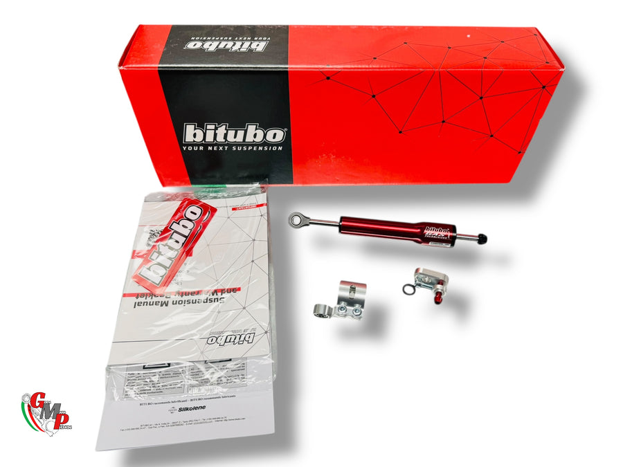 Kit amortiguador de dirección Racing BITUBO NUEVO rojo - Ducati