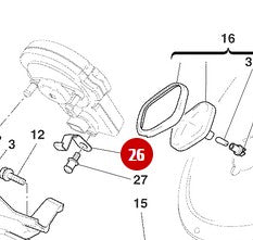 Retén de aceite de horquilla de diámetro 43 - Ducati