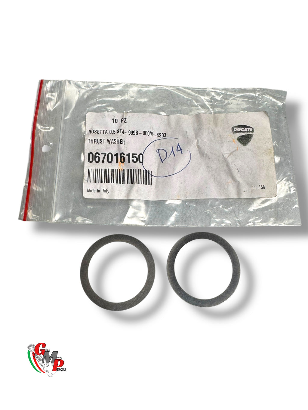 Rondelle de butée boîte de vitesse 0.5mm NEUVE - Ducati