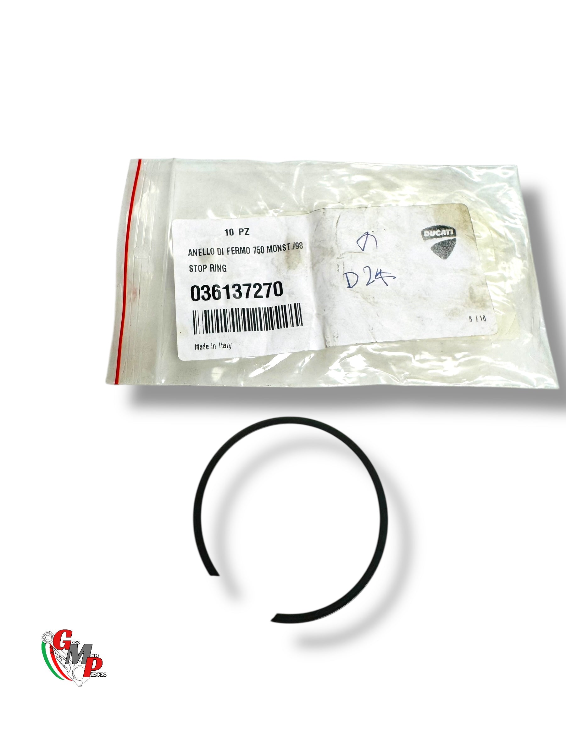 Clips blocage joint spi de fourche NEUF - Ducati