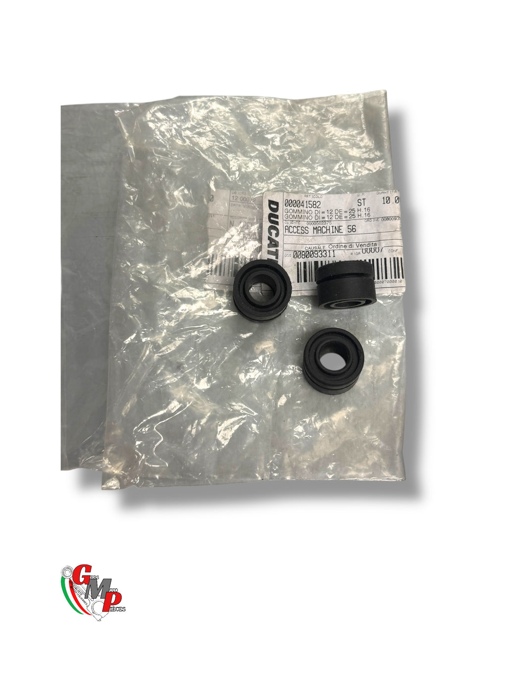 Bucle trasero de goma para asiento - Ducati