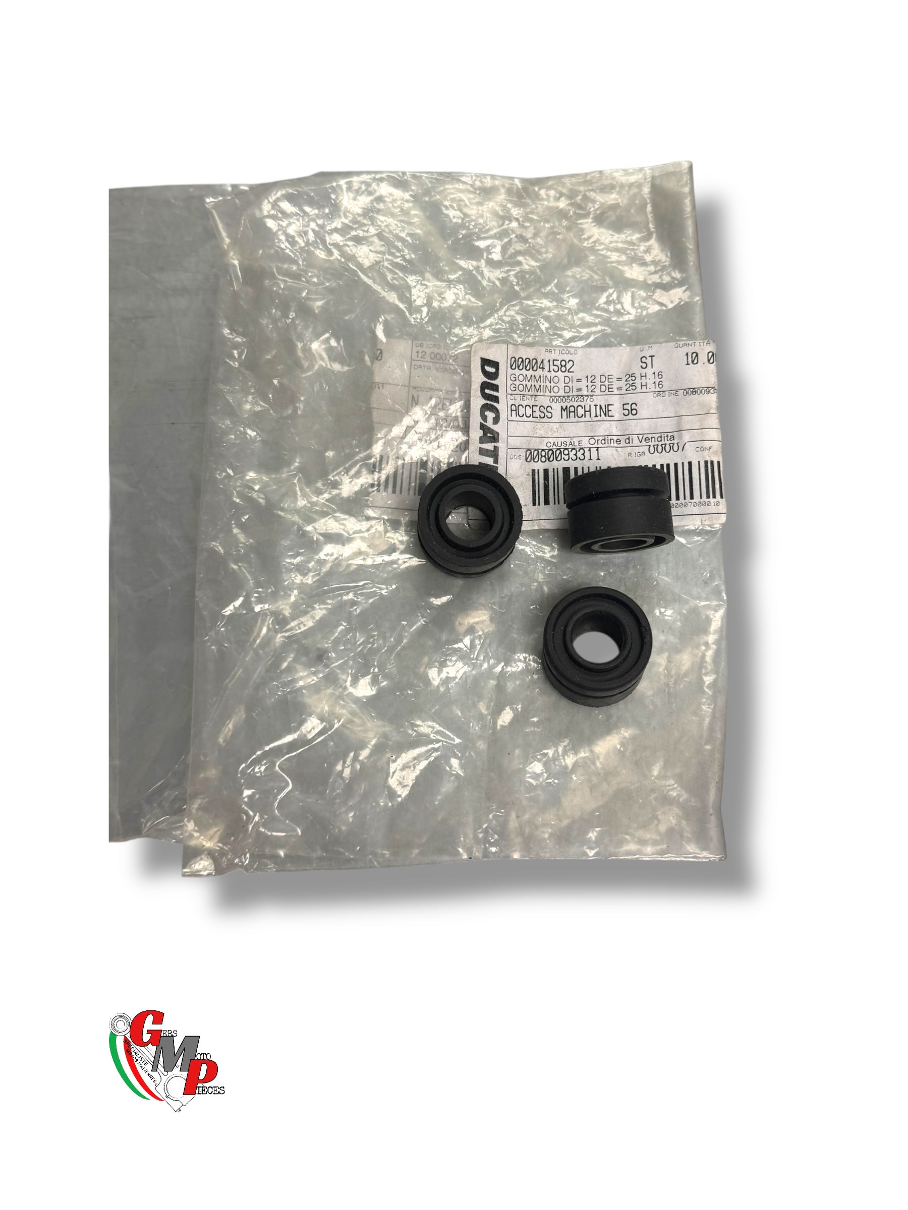 Bucle trasero de goma para asiento - Ducati