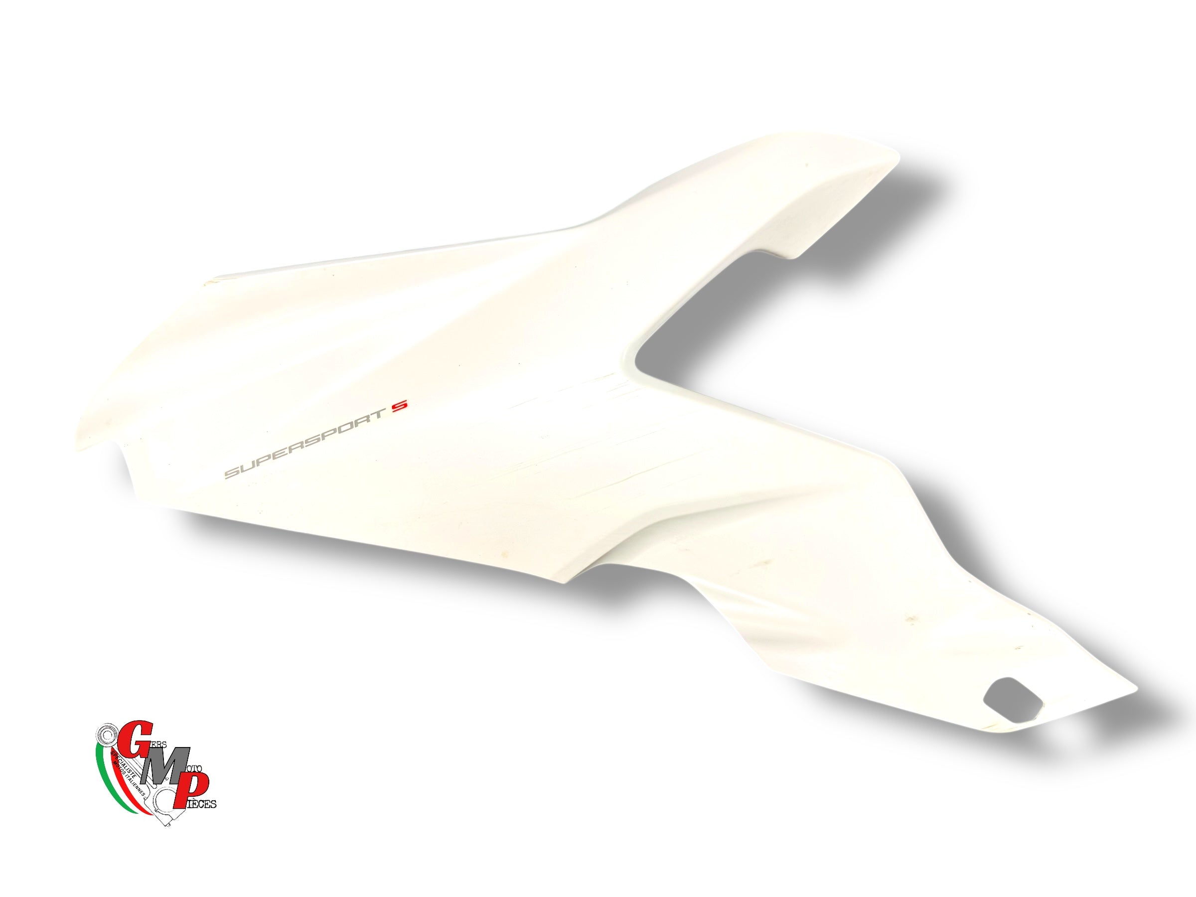 Carénage supérieur gauche blanc - Ducati