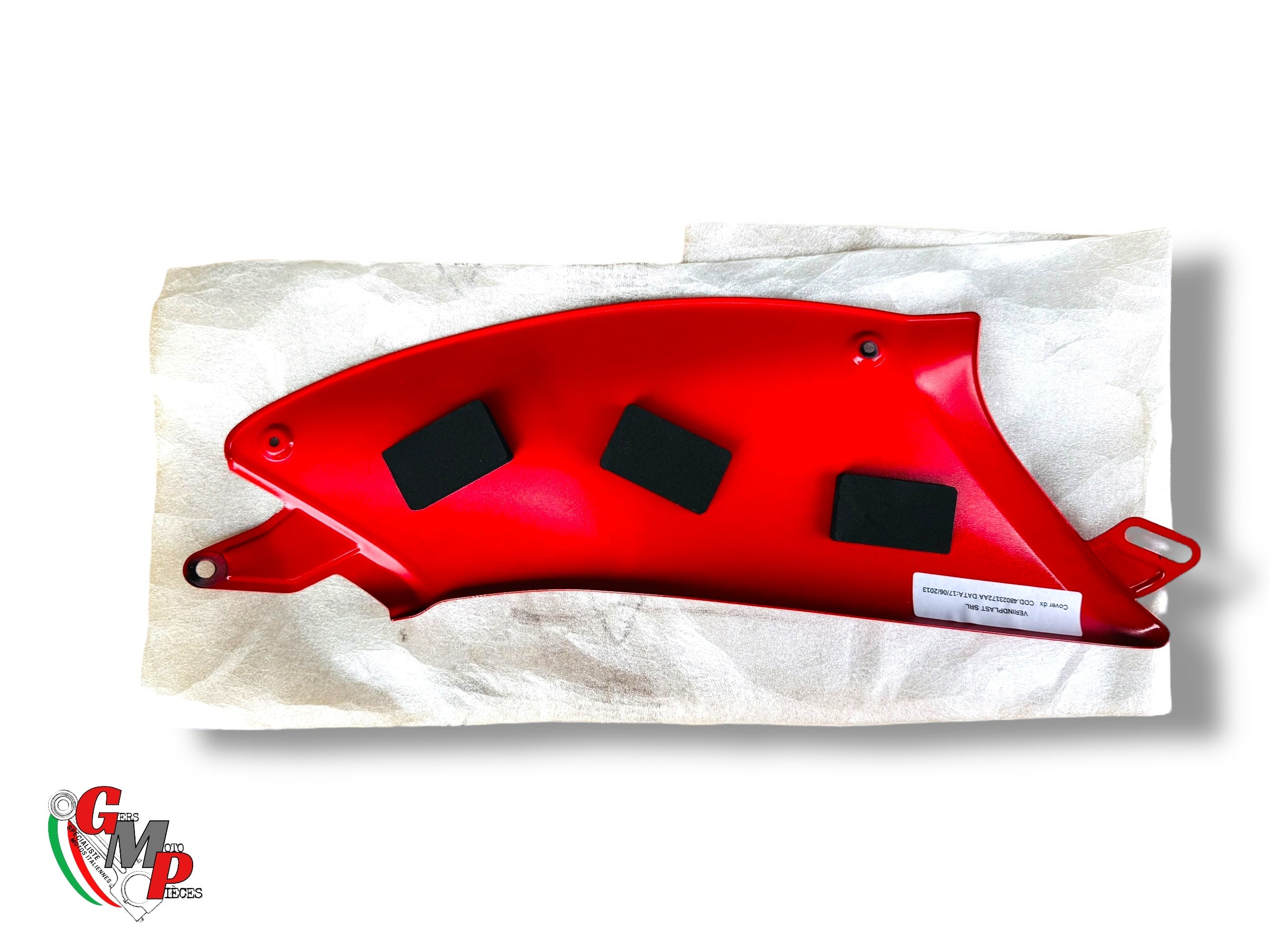 Calotte droite rouge - Ducati