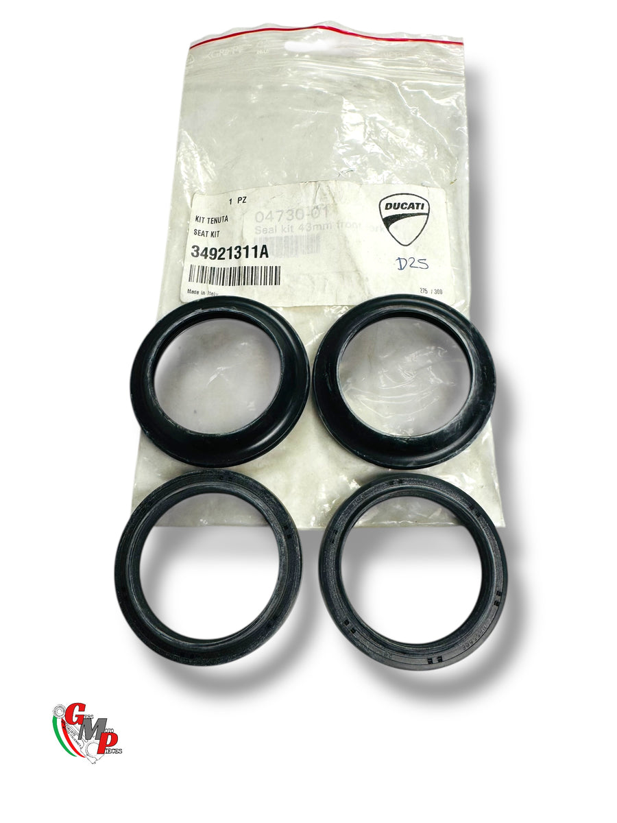 Kit de retenes de horquilla y guardapolvos NUEVO original - Ducati