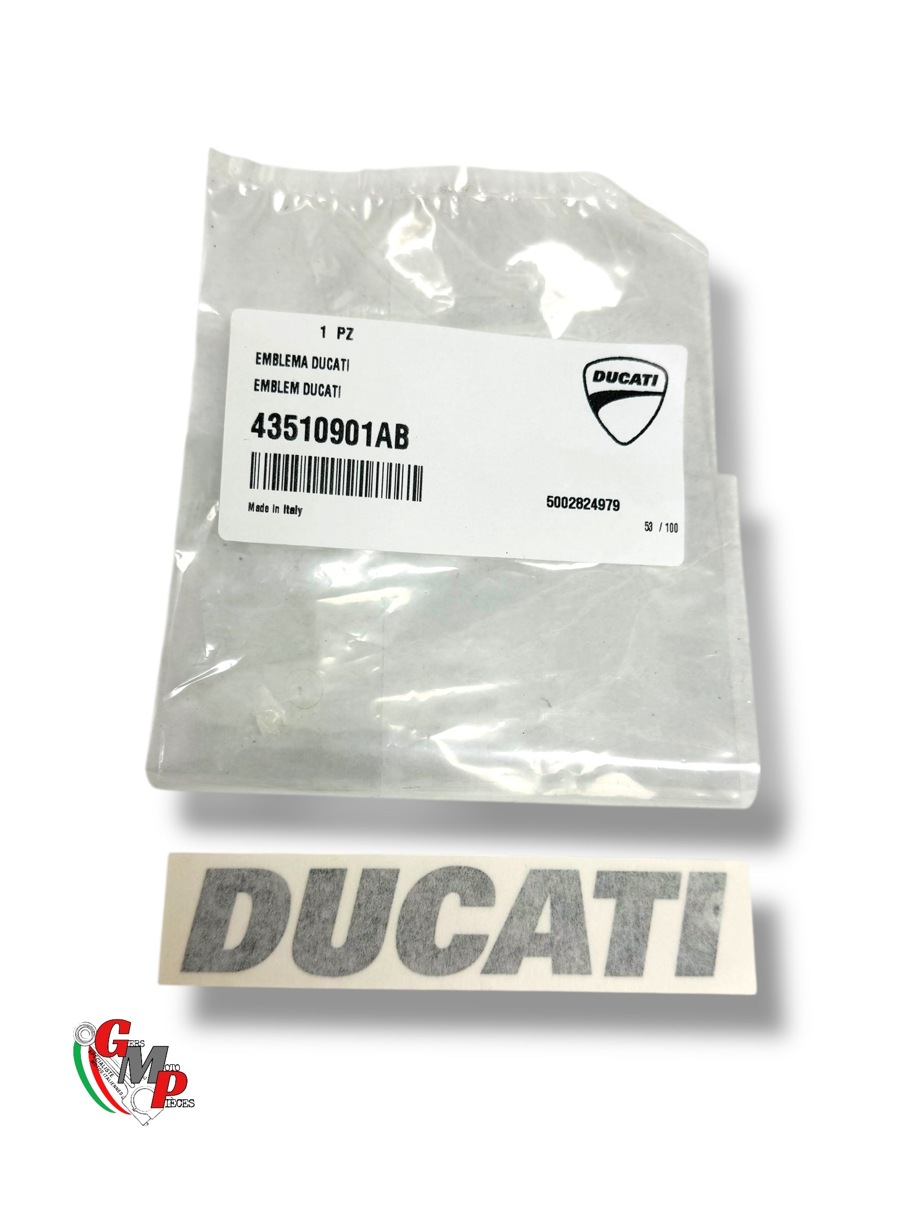 Nueva pegatina Desmoquattro - Ducati