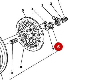 Llanta delantera - Ducati