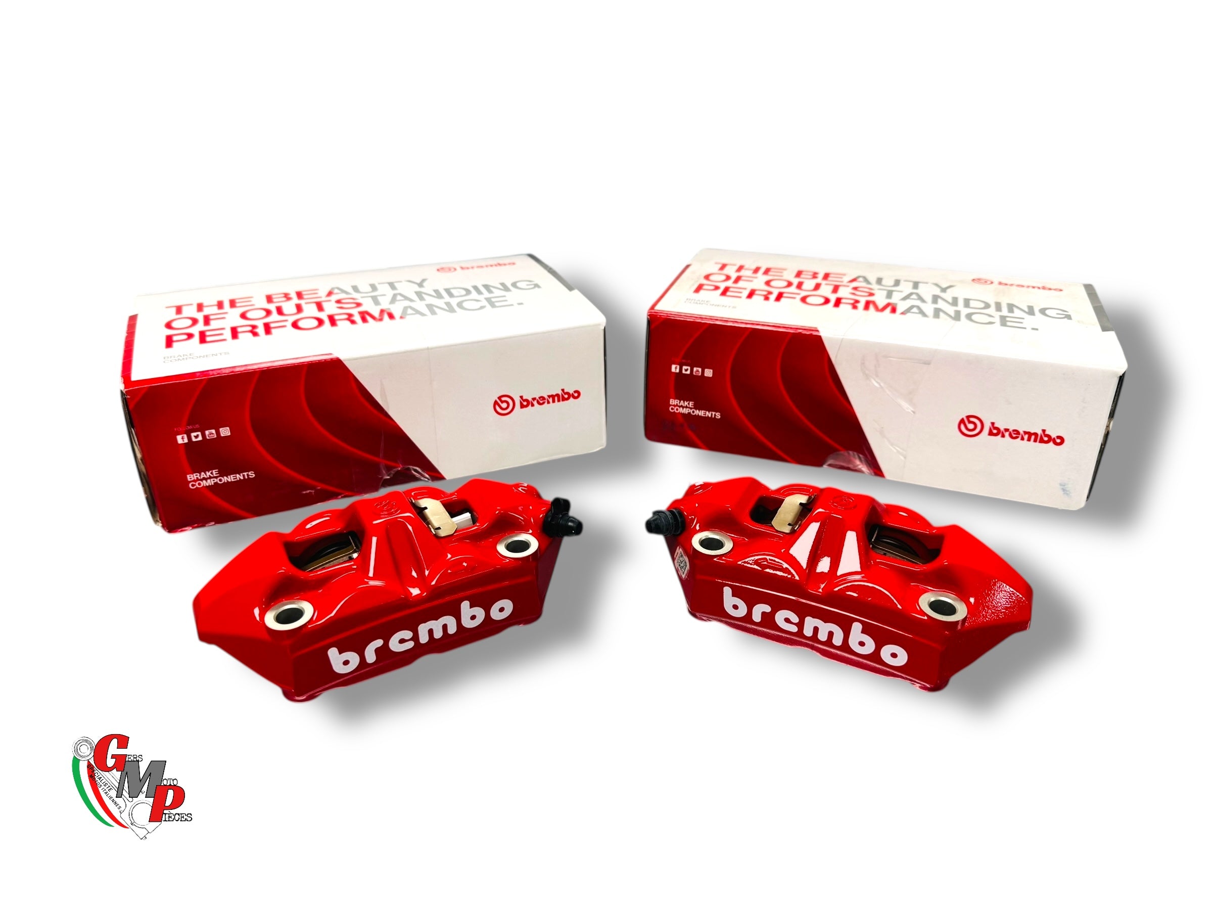 Par de pinzas delanteras Brembo M4 - Ducati