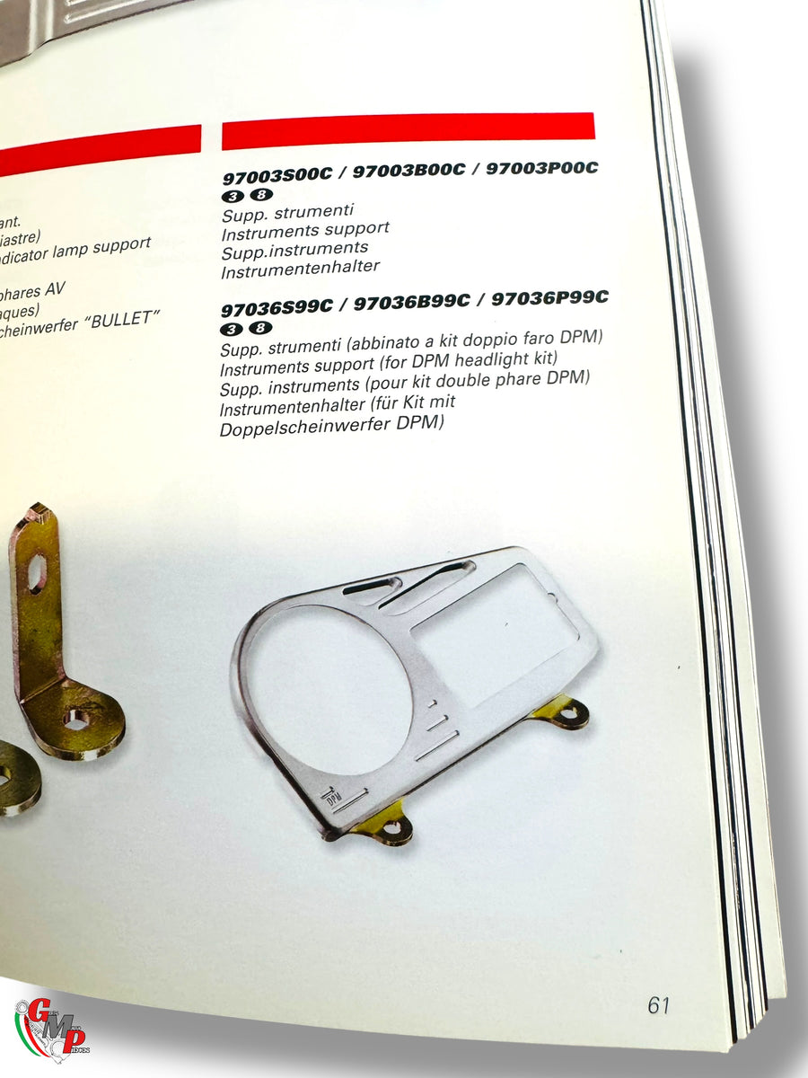Embellecedor de tablero de aluminio Ducati Performance - Ducati