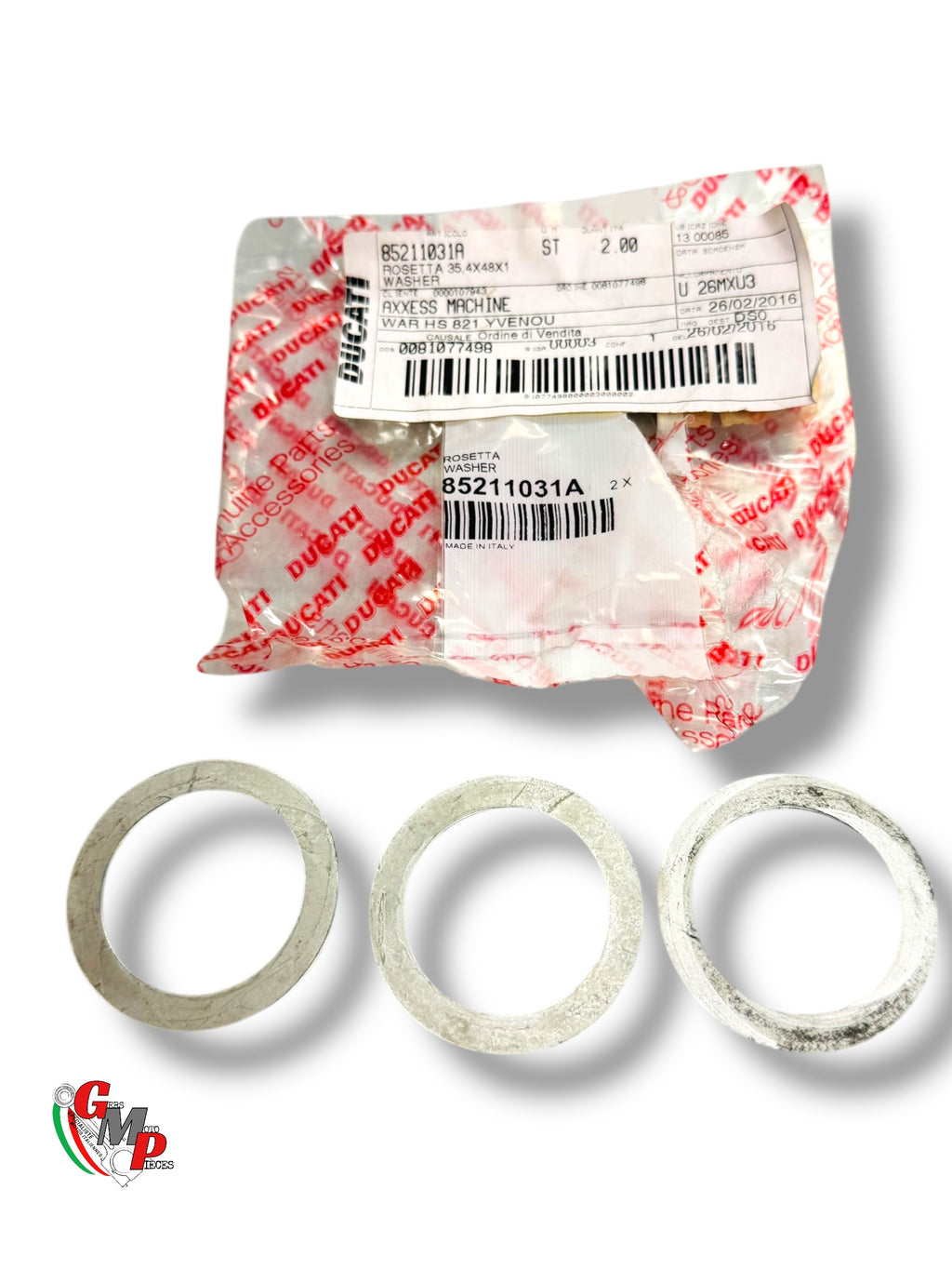 Rondelle inférieur roulement colonne de direction NEUVE - Ducati