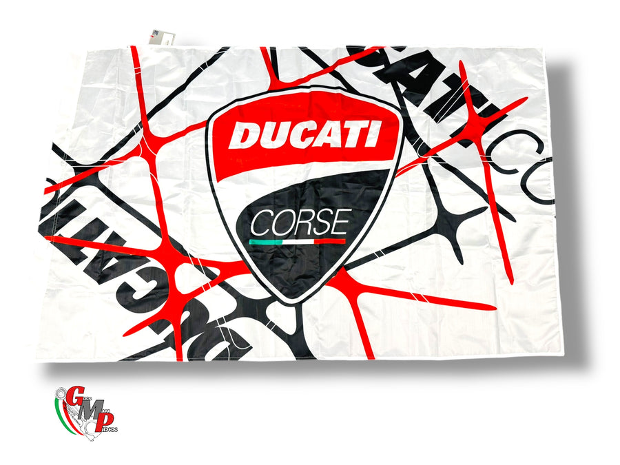 Bandera Ducati Corse NUEVA