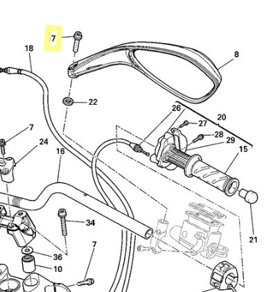 Retén de aceite de horquilla de diámetro 43 - Ducati