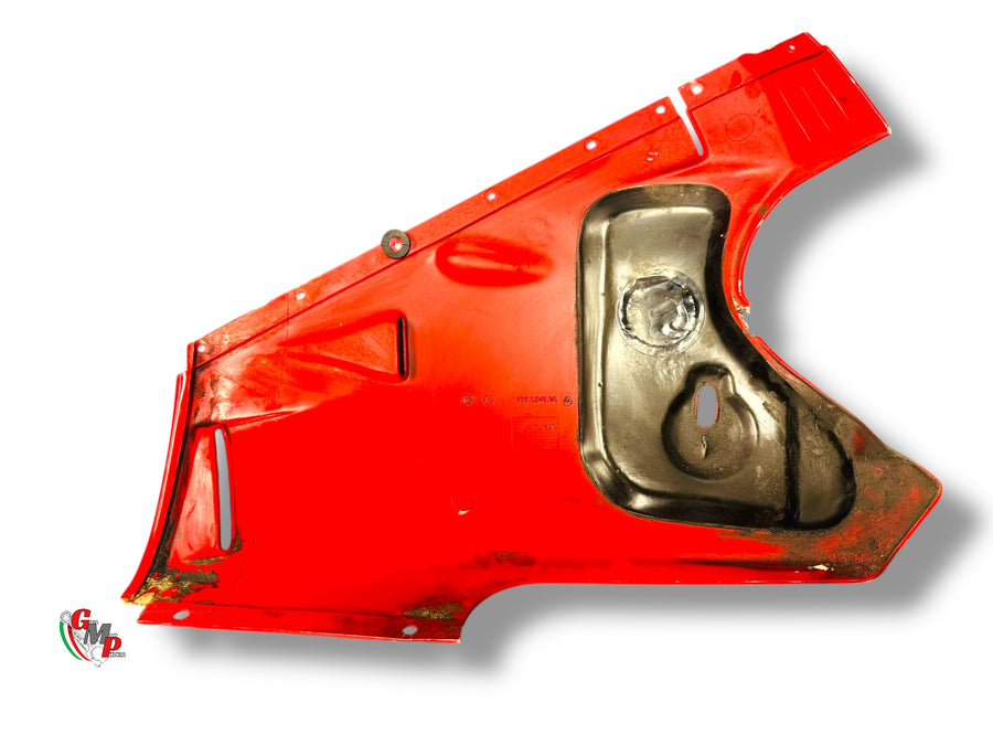 Cubrecadenas derecho rojo - Ducati