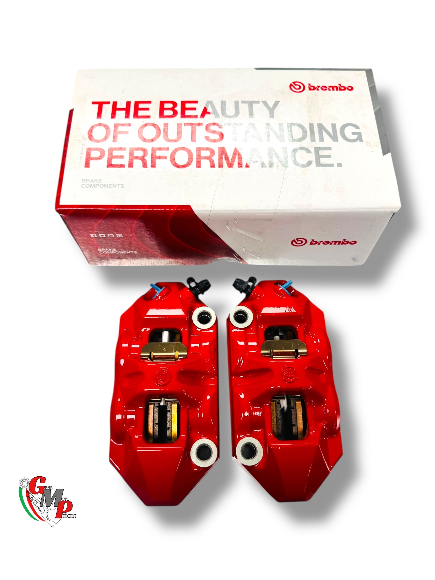 Par de pinzas delanteras Brembo M4 - Ducati