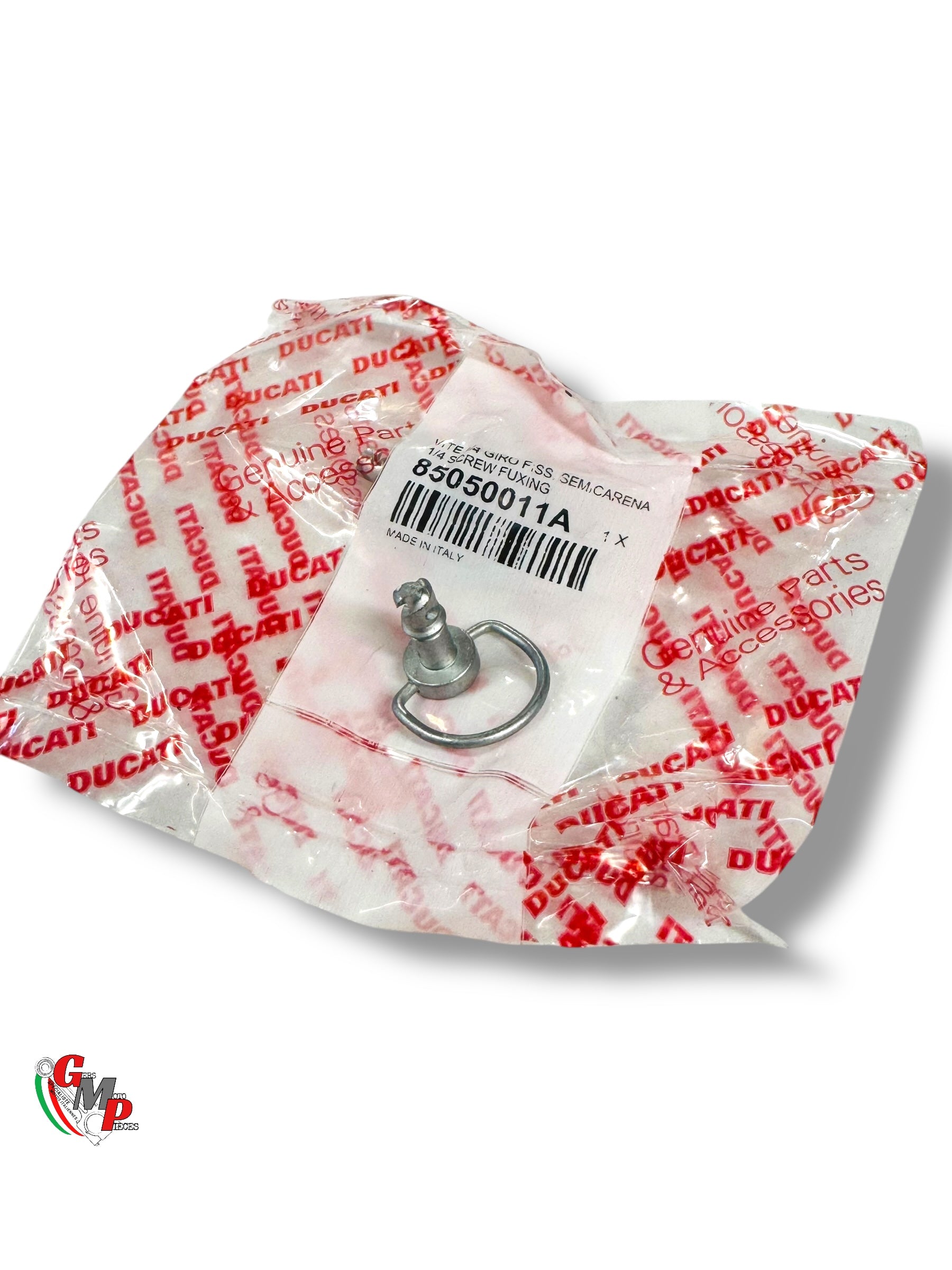 Tornillo Dzus de 1/4 de vuelta para fijación de tapa de batería del carenado izquierdo - Ducati