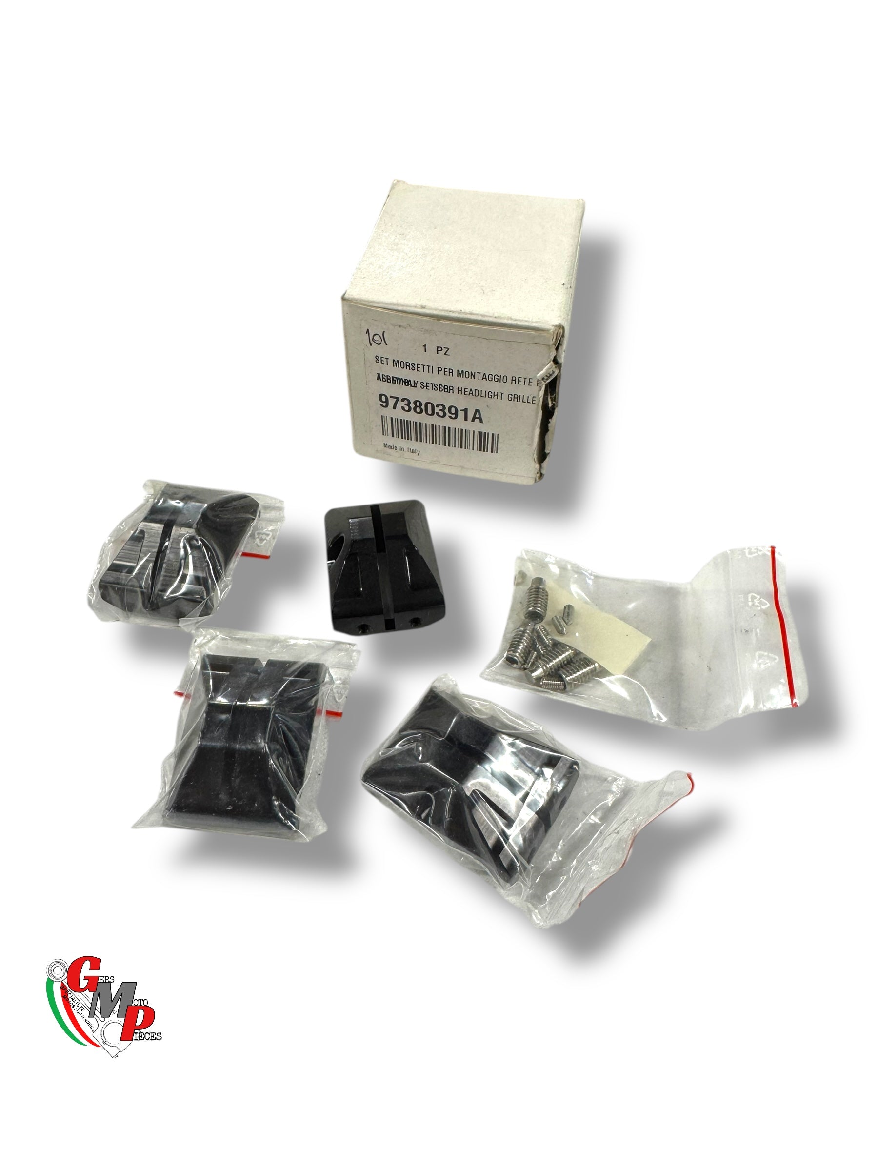 Conjunto collares fijación parrilla faro NUEVO - Ducati
