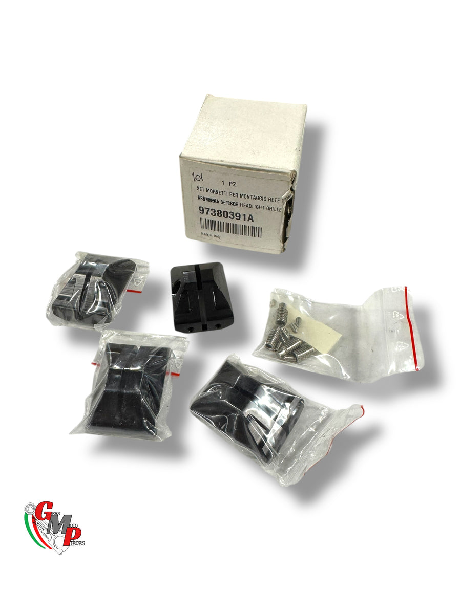 Conjunto collares fijación parrilla faro NUEVO - Ducati