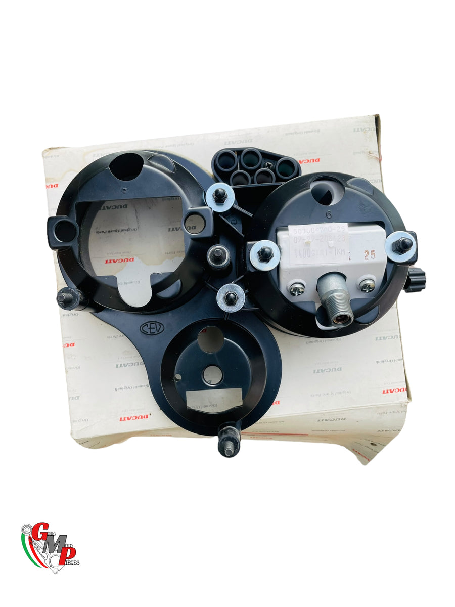 Conjunto de tablero / Cuentakilómetros y soporte completo - Ducati