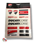 Hoja de pegatinas Ducati Corse NUEVA