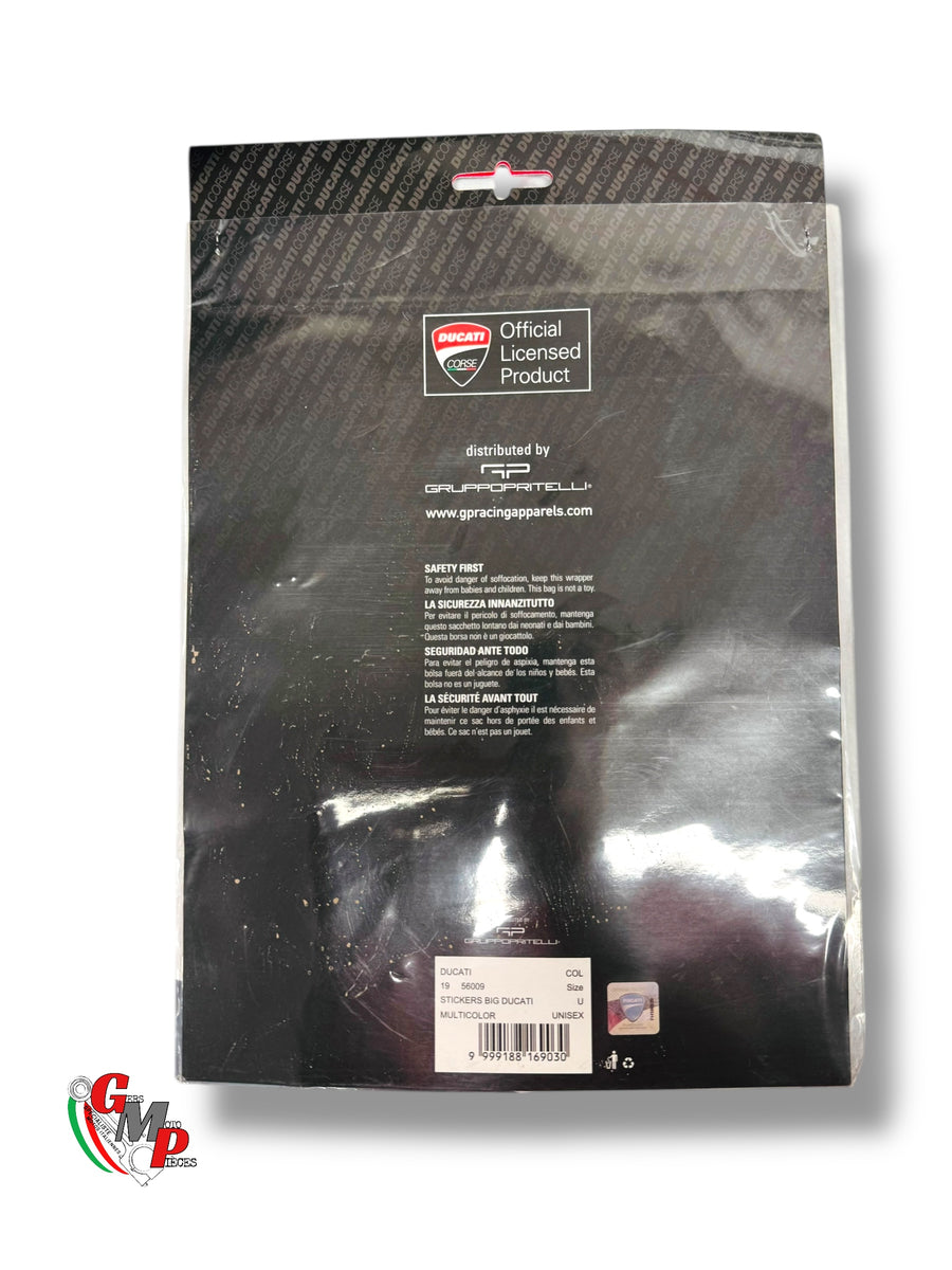 Hoja de pegatinas Ducati Corse NUEVA