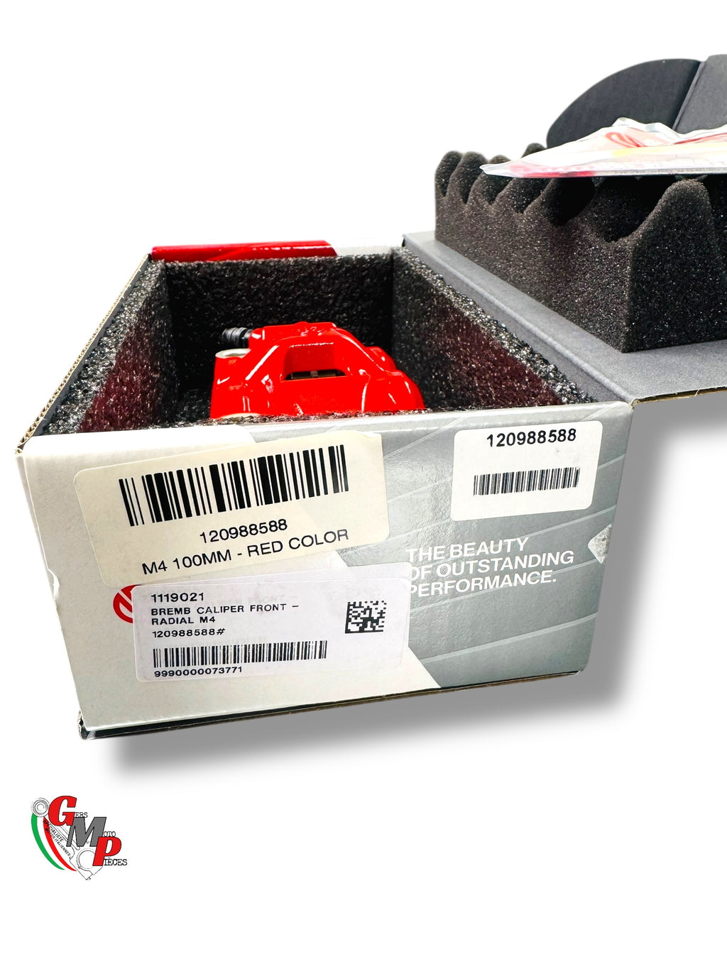 Par de pinzas delanteras Brembo M4 - Ducati