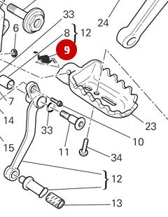 Retén de aceite de horquilla de diámetro 43 - Ducati
