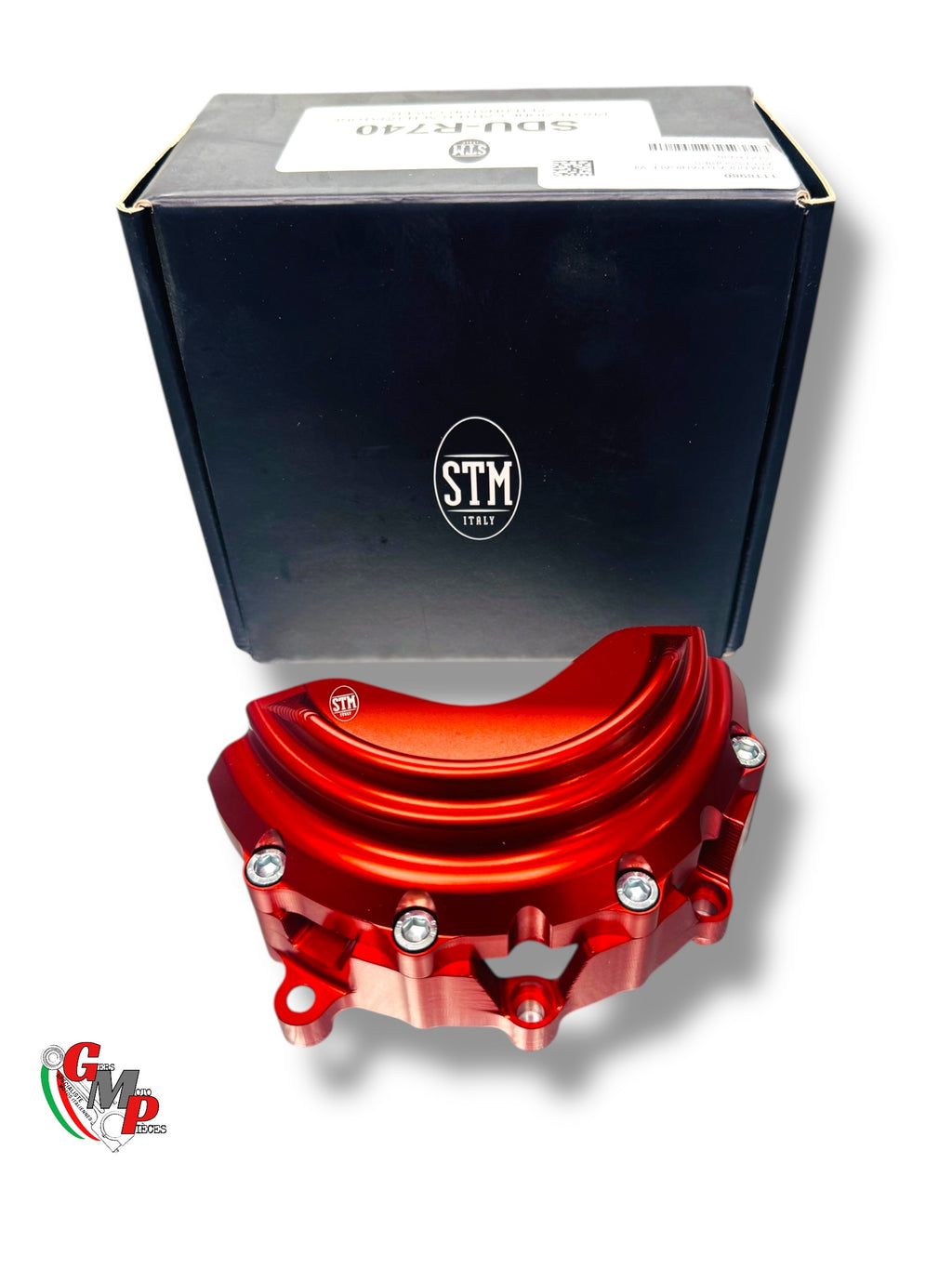 Couvre carter d'alternateur STM rouge NEUF - Ducati