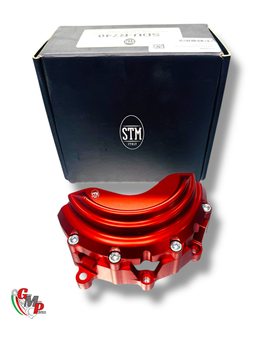 Tapa de alternador STM roja NUEVA - Ducati