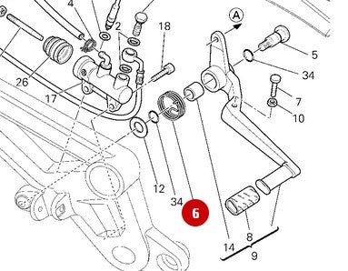 Retén de aceite de horquilla de diámetro 43 - Ducati