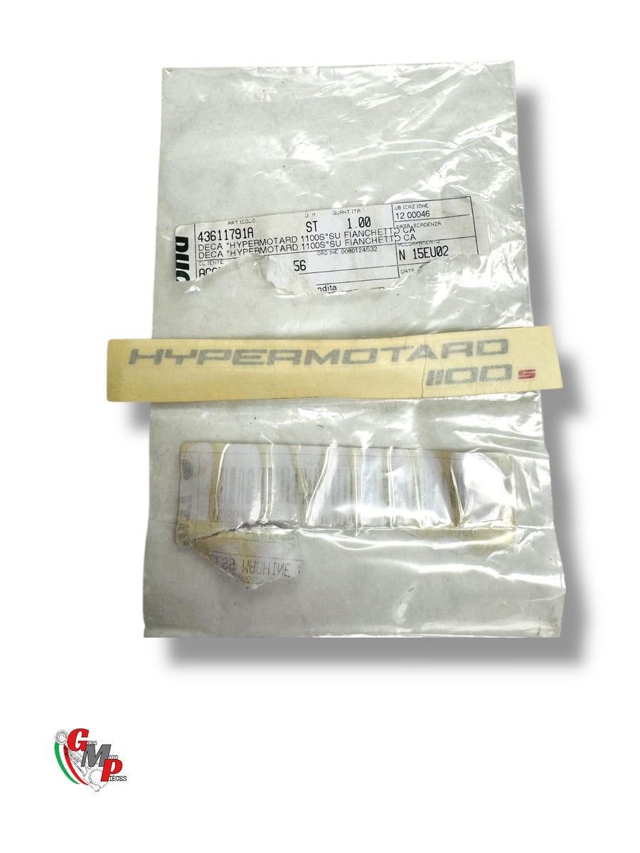Pegatina de carenado trasero NUEVA - Ducati