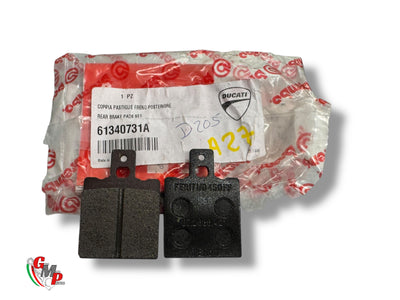 Juego de pastillas de freno traseras NUEVAS originales - Ducati