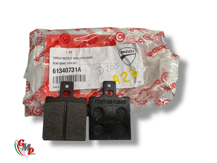 Juego de pastillas de freno traseras NUEVAS originales - Ducati