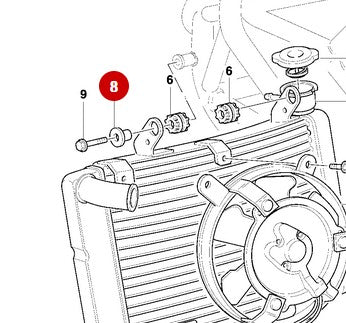Retén de aceite de horquilla de diámetro 43 - Ducati